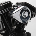 S&S Cycle Stealth Air Cleaner Kit for Harley Touring/Softail (2008–2017) Chrome