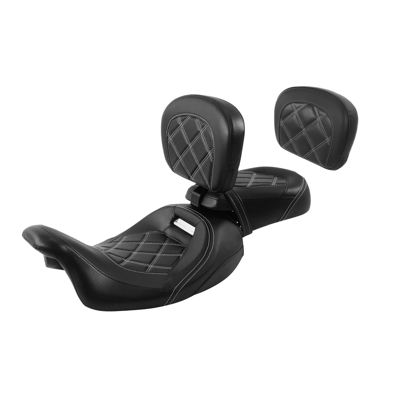 Backrest Pad Set for Harley CVO Street Road Glide (2009–2023)