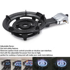 Portable Propane Gas Burner Stove for Camping Tailgating (Jumbo)