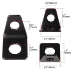 Set of 2 Seat Belt Mounting Brackets for Universal Fit