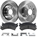 Disc Brakes & Pad Kit for Chevrolet Express 2500, GMC Savana 2500 (2003–2006)