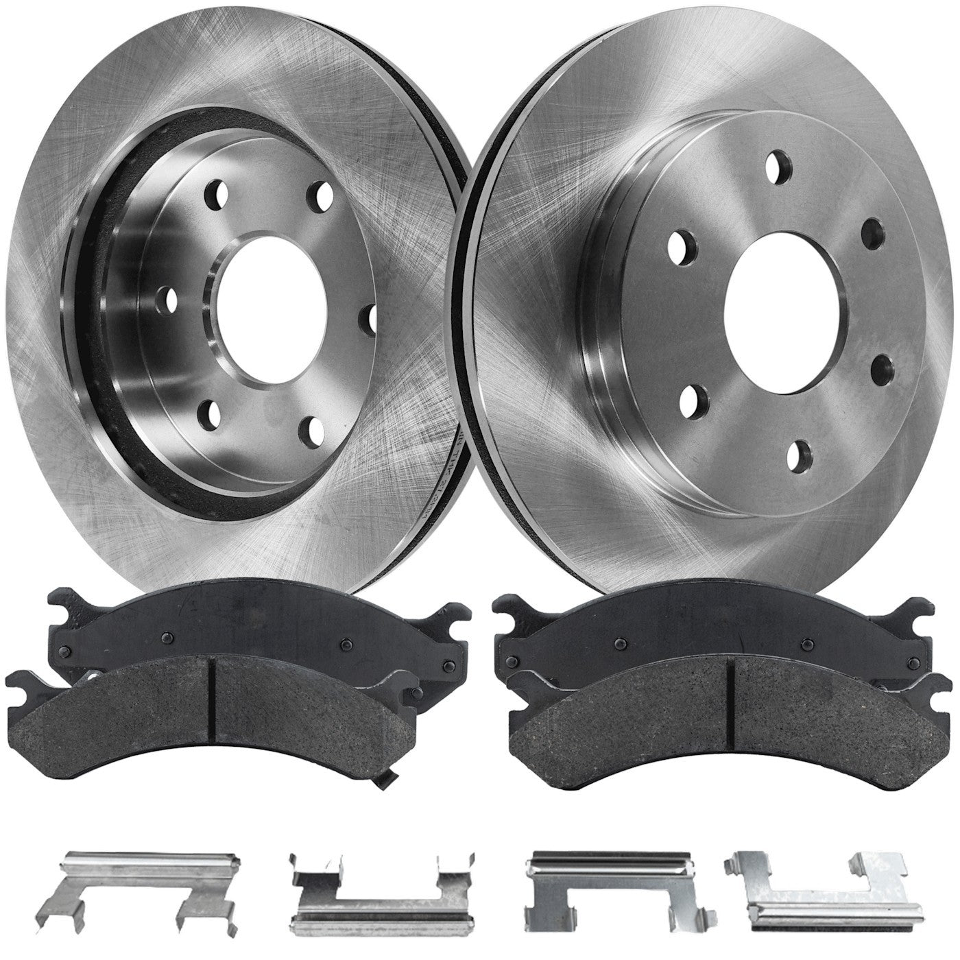Disc Brakes & Pad Kit for Chevrolet Express 2500, GMC Savana 2500 (2003–2006)
