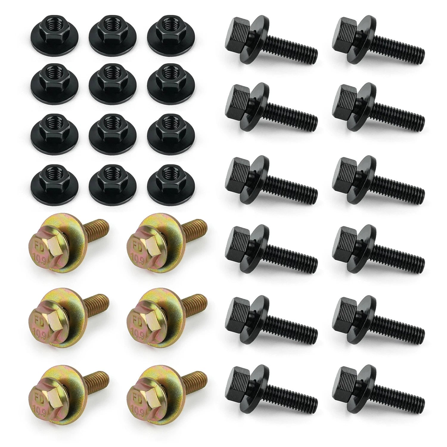 Heavy-Duty Mounting Hardware for Jeep JK & JL 4-Door (2007–2023)