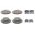 ACDelco Silver Brake Kit with Disc Rotors & Pads for Silverado (304mm/330mm)