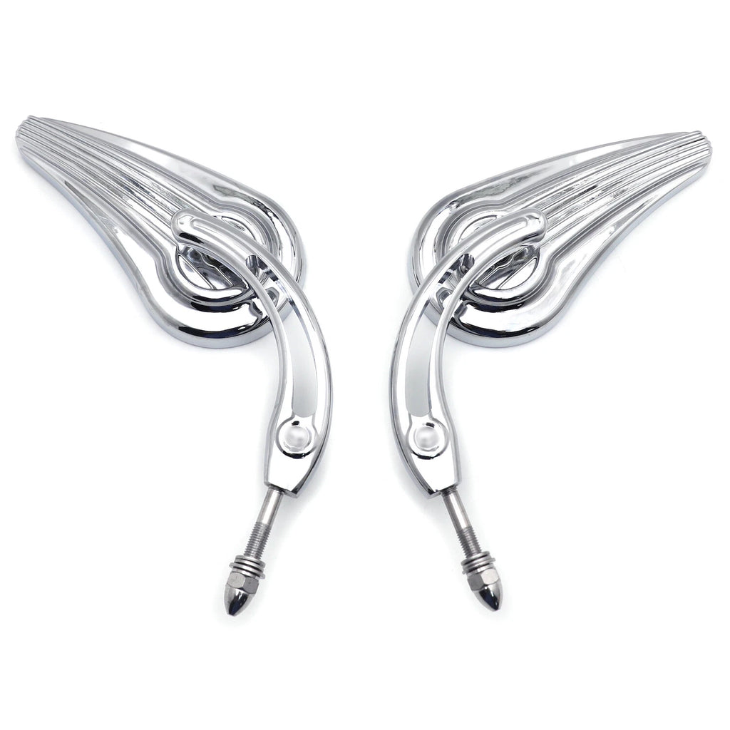 Chrome Side Mirrors for Harley Street 500 750 (2014–2020)