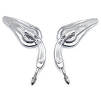 Chrome Side Mirrors for Harley Street 500 750 (2014–2020)