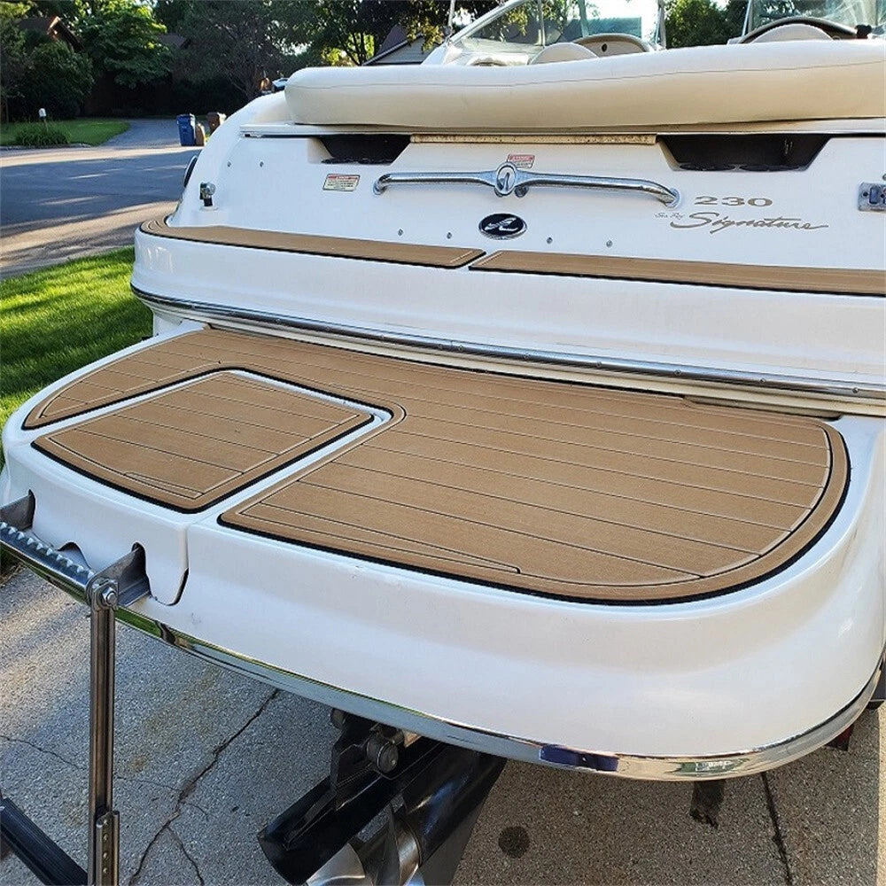 EVA Foam Teak Deck Flooring Cockpit Pads for Sea Ray 230 BR (2001)