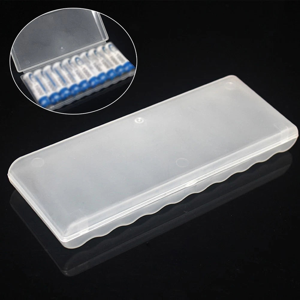 Battery Plastic Case Storage Box for 10 AA/AAA Batteries