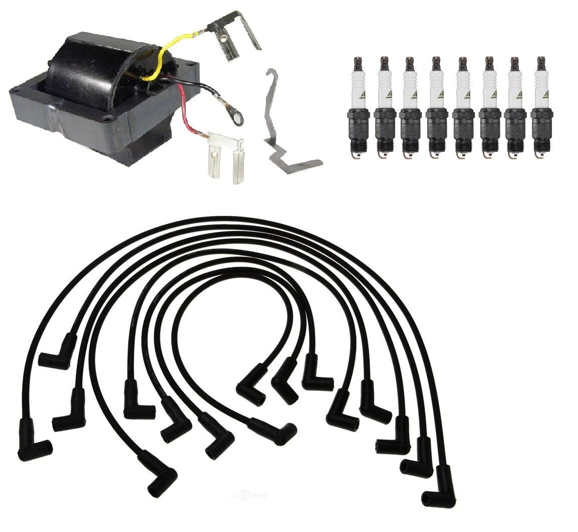 Ignition Wires & Spark Plugs Kit for GMC K15 K25, Chevy Camaro C30 (ACDelco)