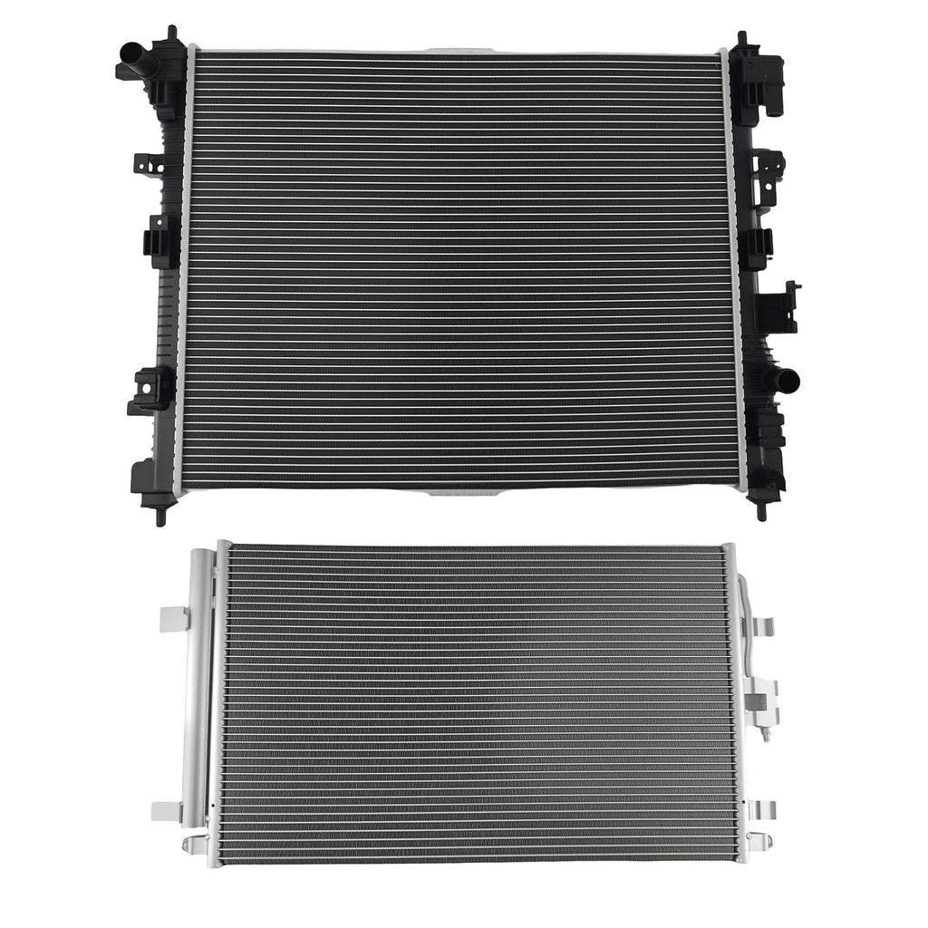 Aluminum Radiator & Condenser Assembly for Chevrolet Equinox (2018–2022) 84448454
