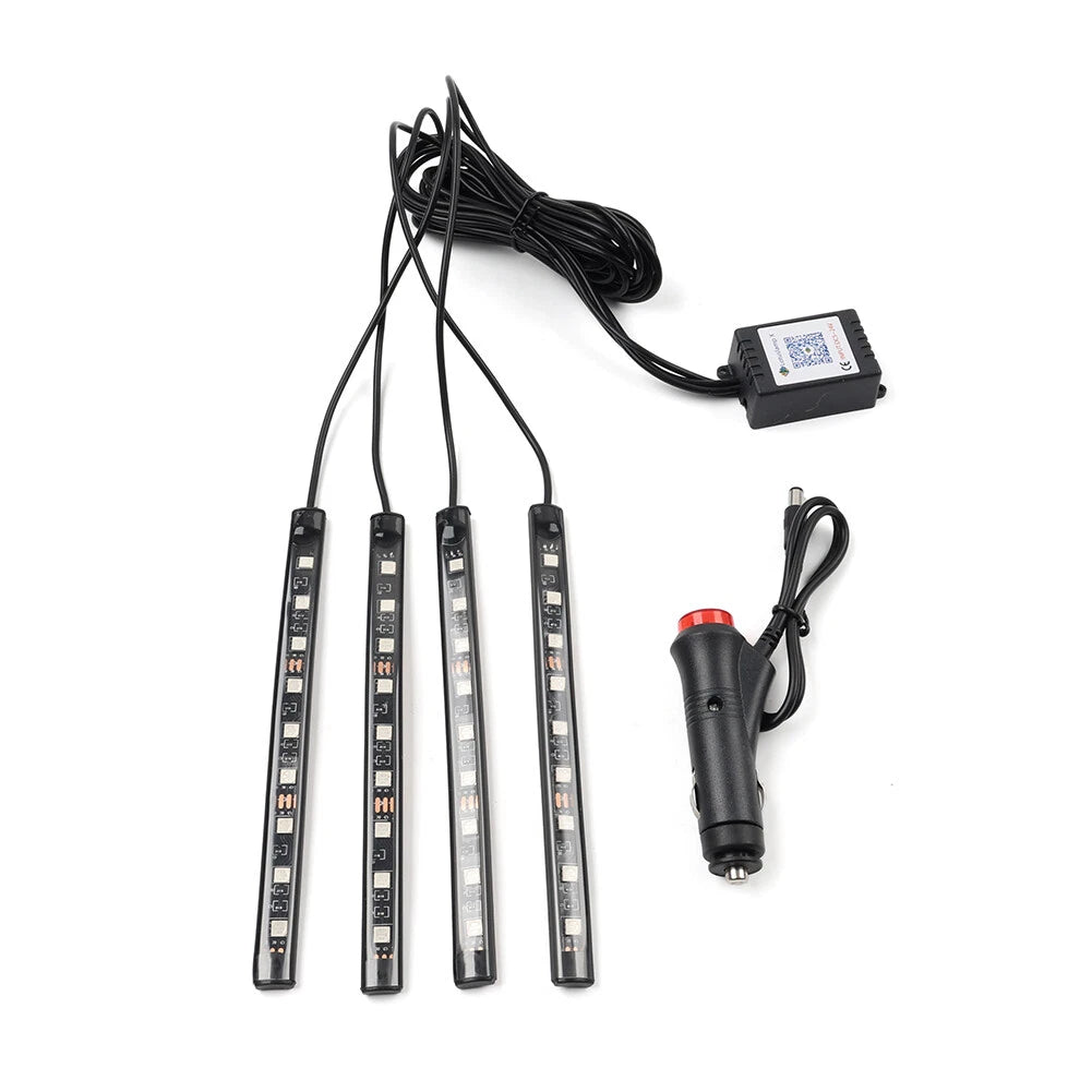 36LED RGB Music Voice Control Floor Light for Universal Use