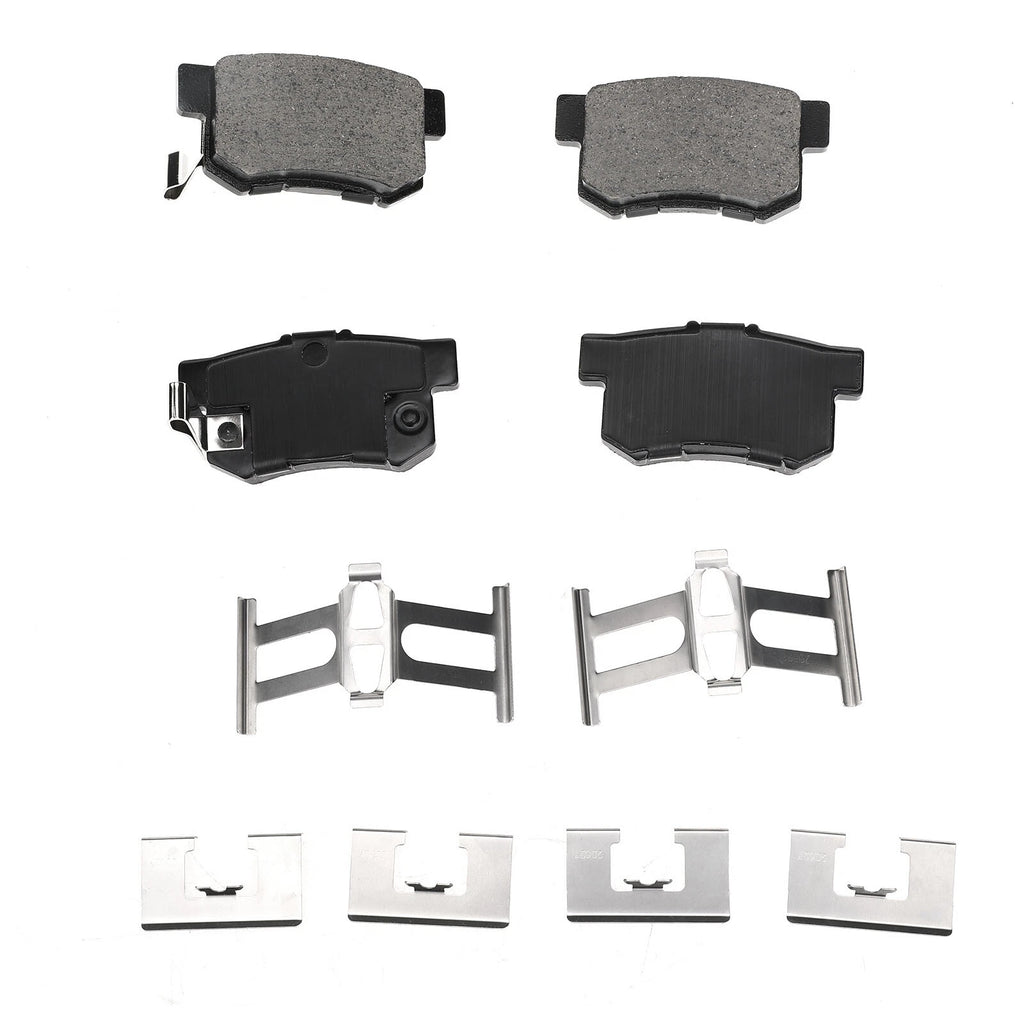 Set of 4 Rear Ceramic Brake Pads for Honda CR-V (2002–2004)