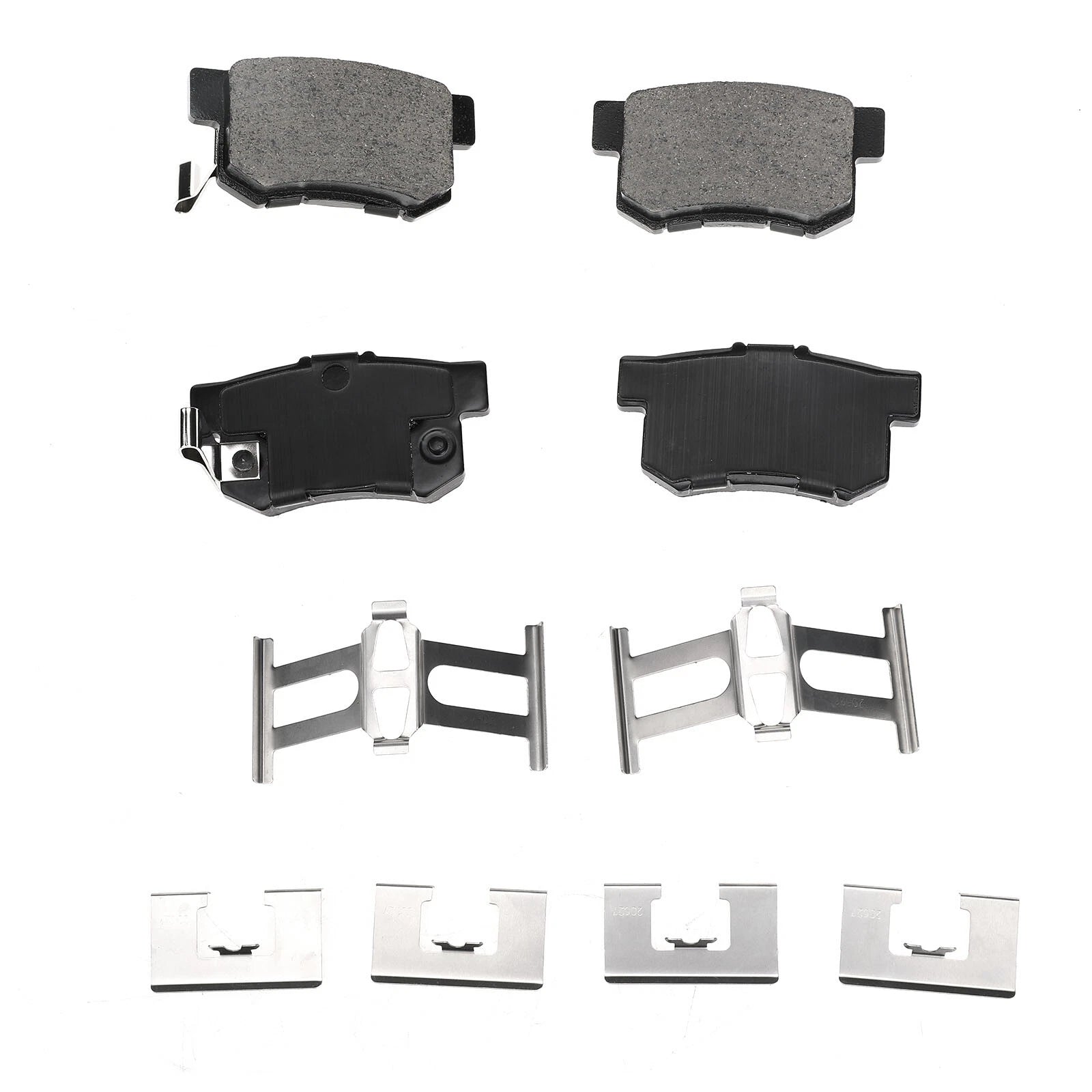 Set of 4 Rear Ceramic Brake Pads for Honda CR-V (2002–2004)
