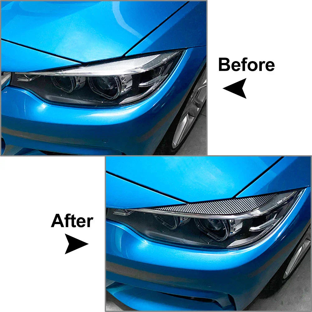 Front Headlight Eyebrow Trim for BMW 4 Series F32 F33 F36 (2012-2020)