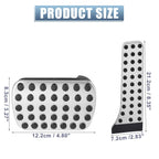 2pcs Gas Brake Pedal Pads Cover for Mercedes-Benz C E S GLC GLK SLK Class
