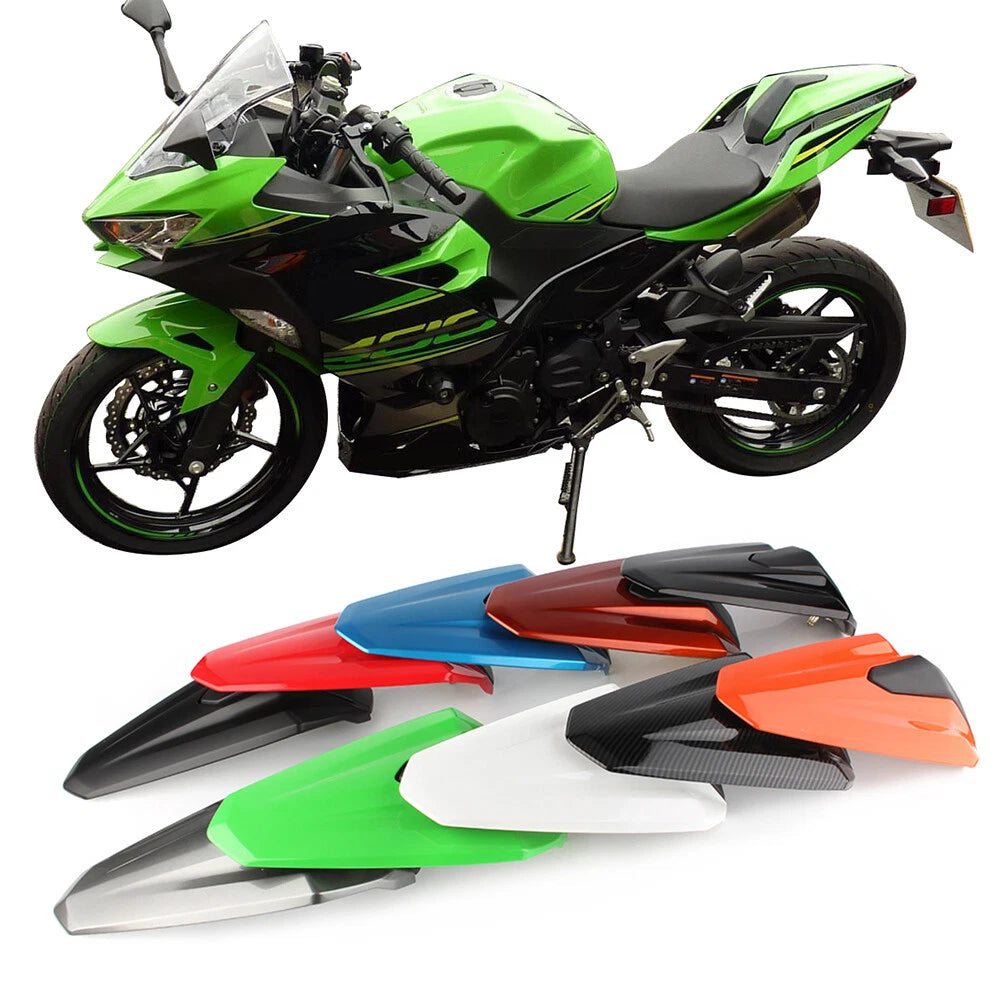 Rear Pillion Cowl Seat Cover for Kawasaki Ninja 400 (2018–2023)