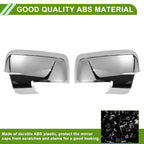 Left Right Side Mirror Cover Cap Replacement for Dodge - Electroplating Color