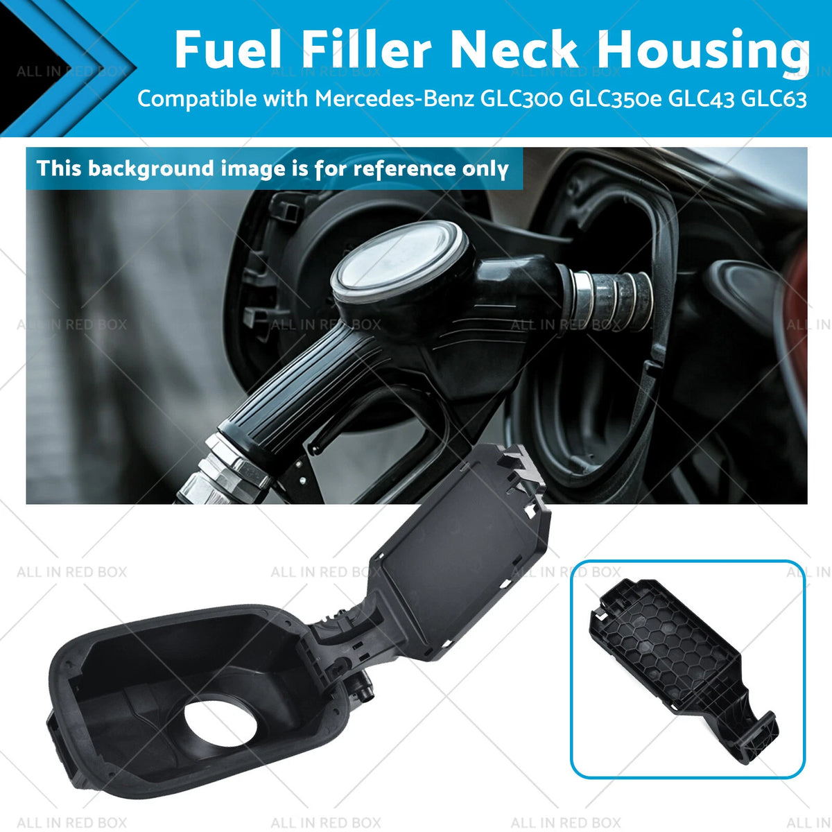 Fuel Filler Neck Housing for Mercedes-Benz GLC300 GLC350e GLC43 GLC63 (2016–2023)