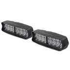 16-LED Motorcycle Headlight Fog Light 2400Lm for UTV ATV