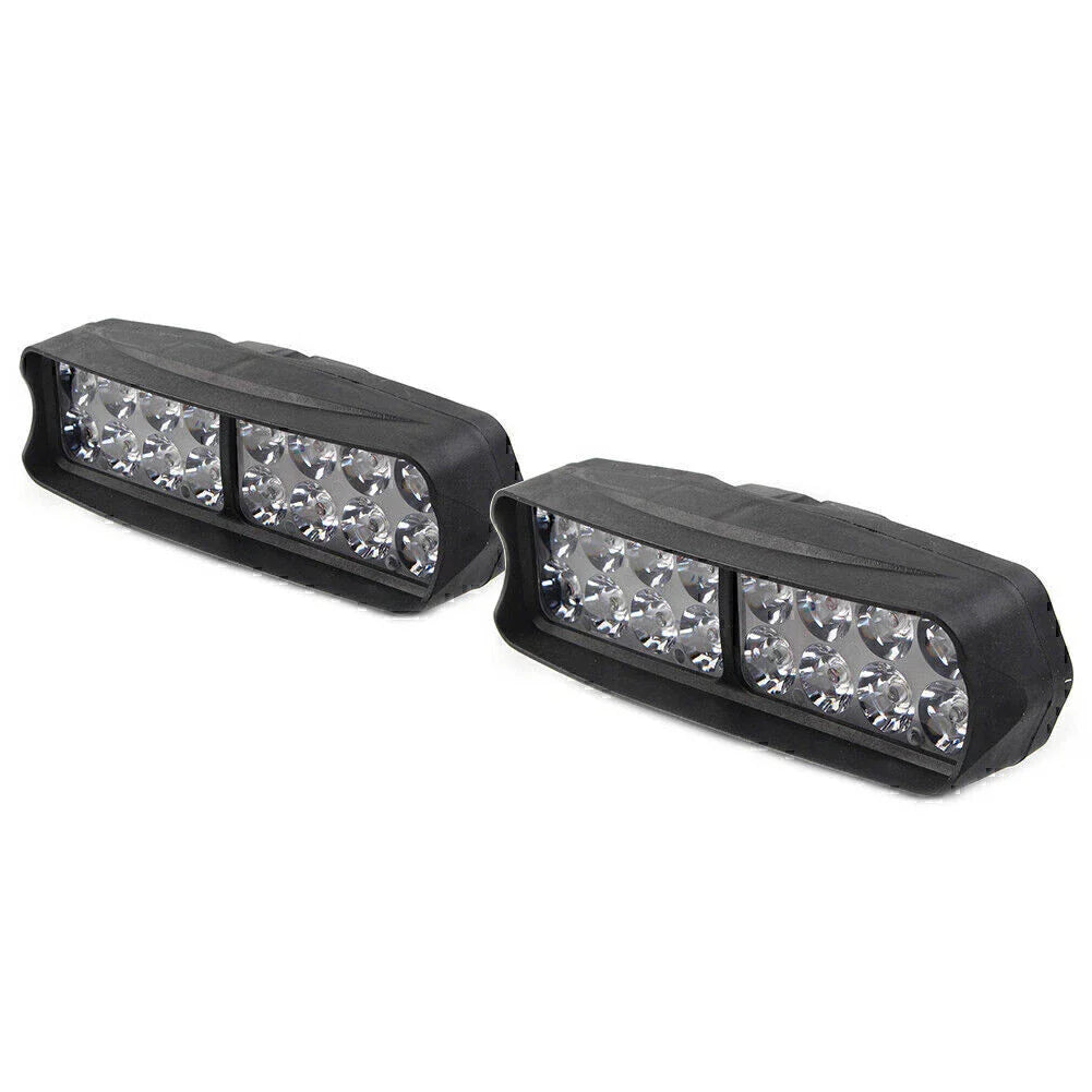 16-LED Motorcycle Headlight Fog Light 2400Lm for UTV ATV