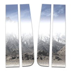 Diamond Grade 4pc Pillar Post Covers for 2009-2014 Ford F-150 Regular Cab