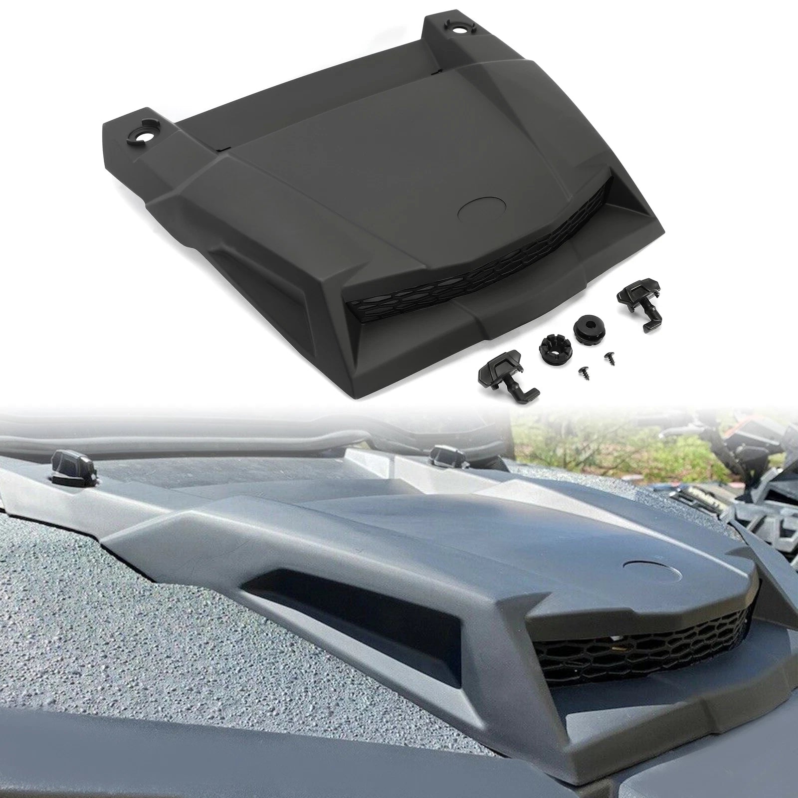 UTV Scooped Hood for Polaris RZR 900 S XC, RZR XP 1000 Turbo, XP 4 1000