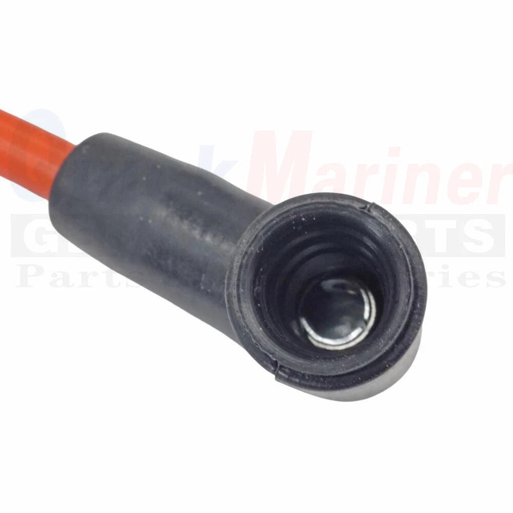 Set of 4 Spark Plug Ignition Coil Wires for Johnson Evinrude Outboard (0582365)