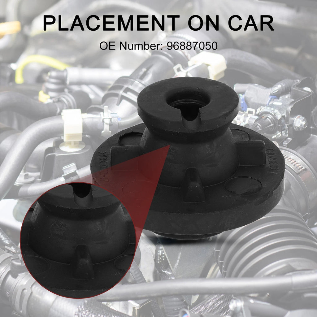 2X Lower Radiator Mount Bushing for Saturn Chevrolet Equinox (No. 96887050)