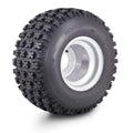WANDA 20X10-9 GNCC ATV Tire Wheel for ATV (10081) 4/110mm PCD 3+6 Offset Silver