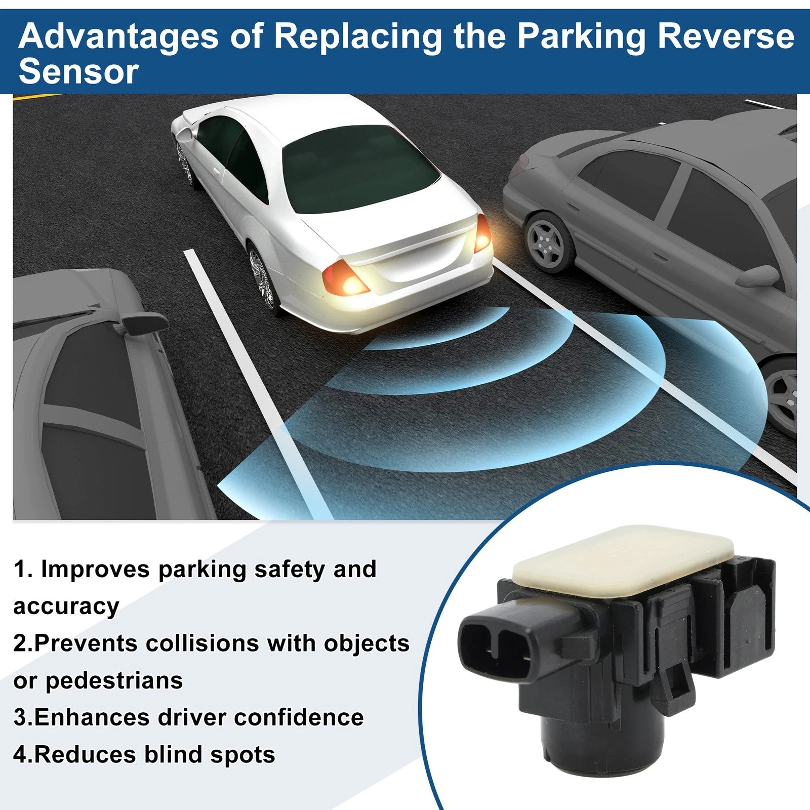 Reverse Backup Parking Sensor for Lexus IS200t IS300 (2016) No.8934153030