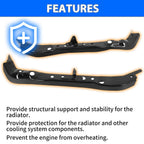 Pair Upper Radiator Core Support Bracket Assembly for Nissan Altima Maxima (2013–2023)