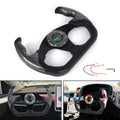 Universal 6 Hole 13" Drift Racing Steering Wheel with Horn Button