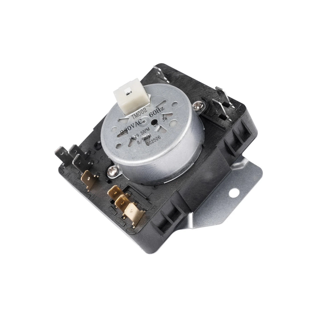 Dryer Timer for Whirlpool WPW10185982 W10185982 (3LMEDC315FW0) D-Shaped Shaft Black