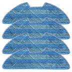 Set of 4 Microfiber Mop Pads for iCLEBO Robot Vacuum Cleaner