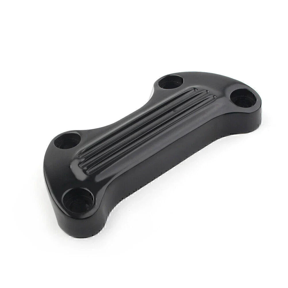 1" Handlebar Riser Top Clamp Cover for Harley Sportster Softail Dyna (2004-2023)
