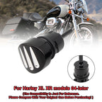 Oil Dipstick Tank Cap Plug for Sportster XL883 XL1200 (2004–2016) Black