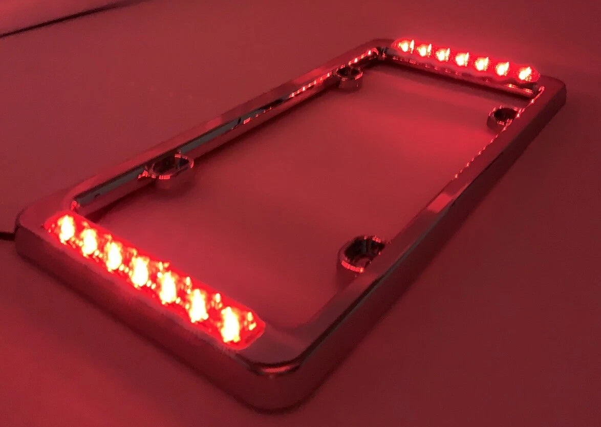 License Plate Frame with LED 3rd Brake Light for Honda Civic (2006–2011)