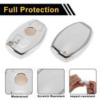 TPU Silicone Car Key Case for Mercedes-Benz (2 Buttons)