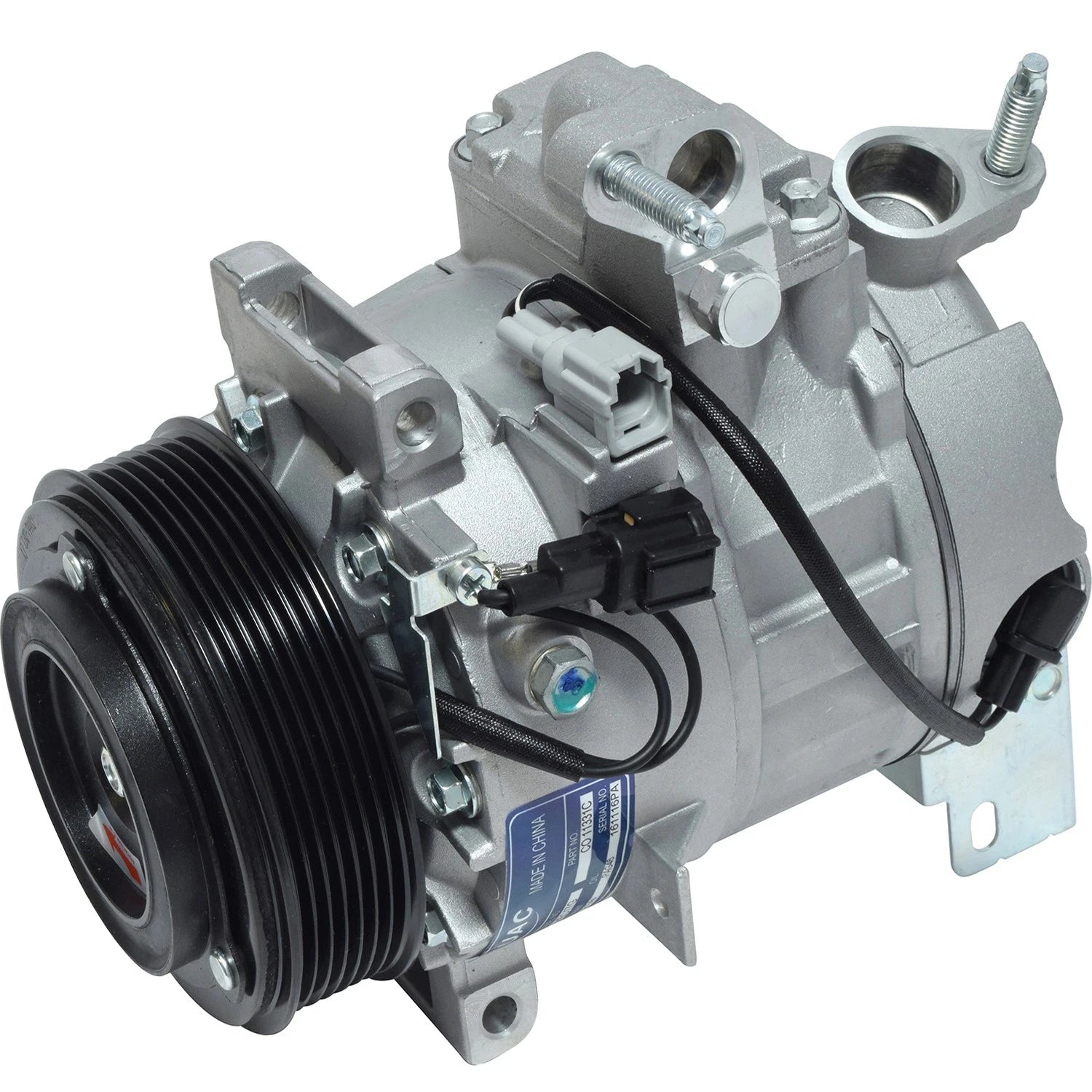 Replacement A/C Compressor 7 Groove for V6 Engine for Ford Explorer (2011–2019)
