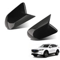 Mirror Cover Accent for Ford Mustang (2015–2022) Carbon Fiber Black ABS