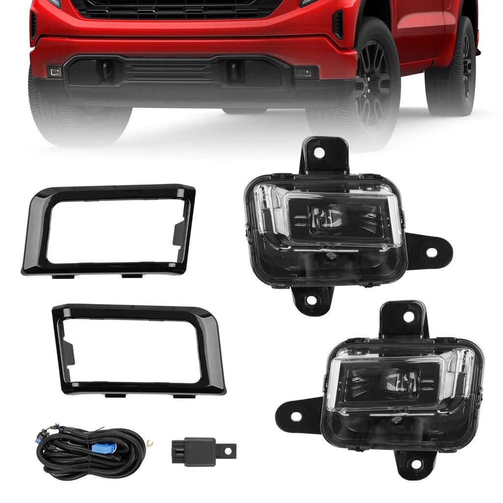 LED Fog Light Lamp Kit for GMC Sierra 1500 (2022–2025)