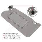 Left Tan Sun Visor with Lamp for Nissan Murano (2006–2008)