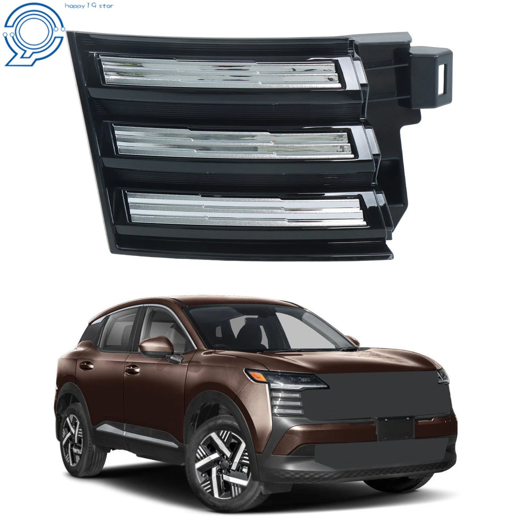 Right Side Front Upper Grille Trim Insert for Nissan Kicks (2025)
