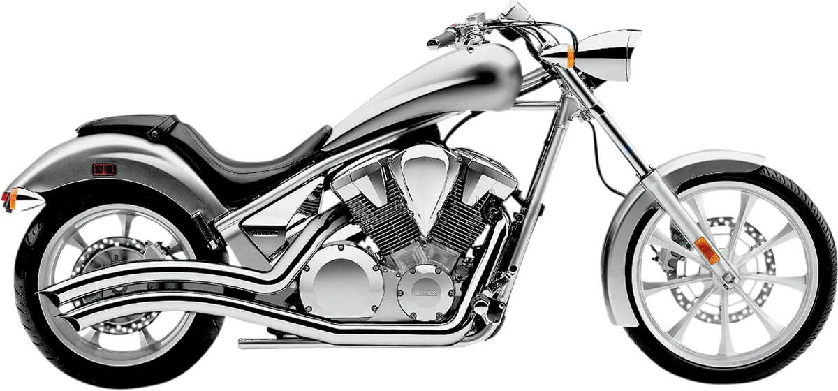 Cobra Speedster Swept Exhaust Chrome for Honda VT1300 Stateline/Sabre/Fury (2010–2016)