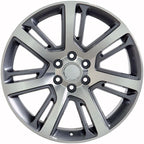 22 Inch Gunmetal Machined Wheel Replacement for 2003–2014 Chevy Express 1500