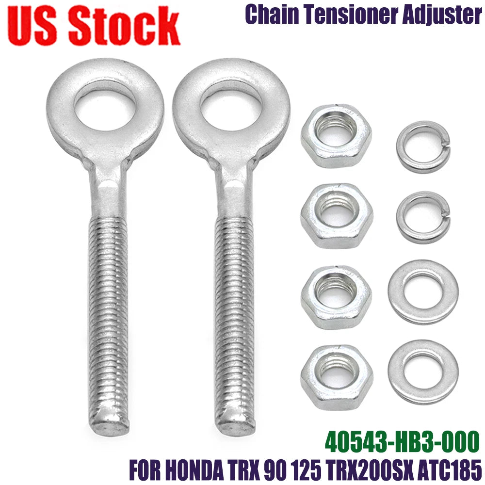 Chain Tensioner Adjuster Kit for Honda TRX90 TRX125 TRX200SX ATC185 (–) 40543-HB3-000