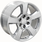 Polished Wheel 20x9 Replacement for 1992–1994 Chevy Blazer