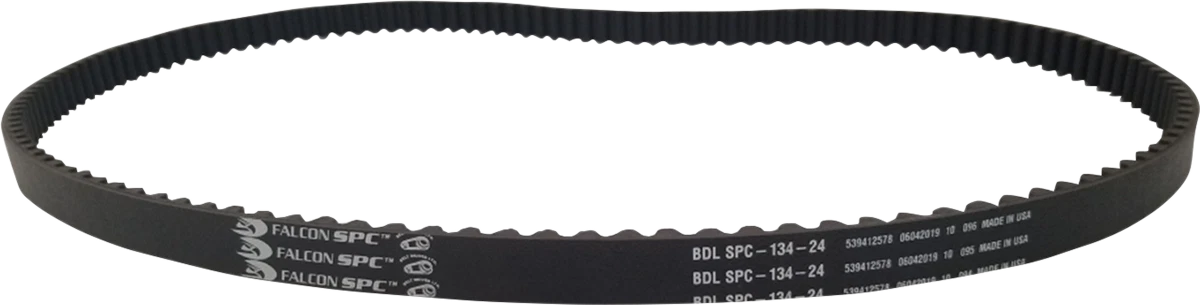 Drag Specialties Rear Drive Belt 134T 24mm for Harley Softail Fat Bob Fat Boy (2018–2022)