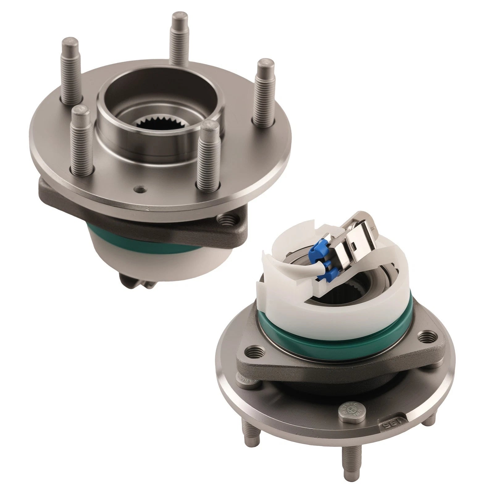 2X Rear Wheel Hub & Bearing for Cadillac STS RWD (2007–2009) 512223