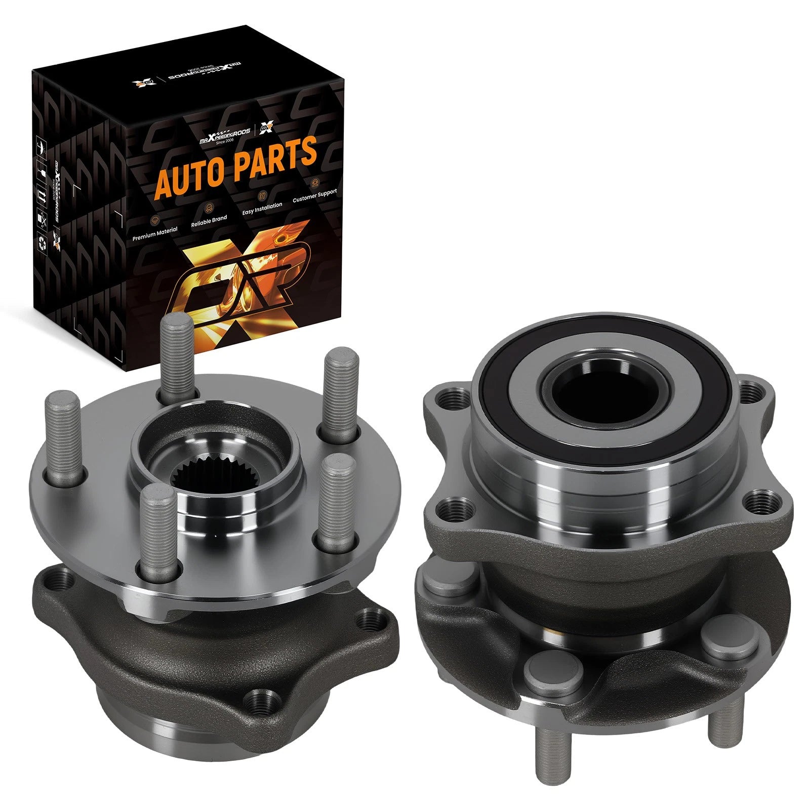 Pair Rear Wheel Bearing Hub for Toyota 86 (2017–2019) H512401